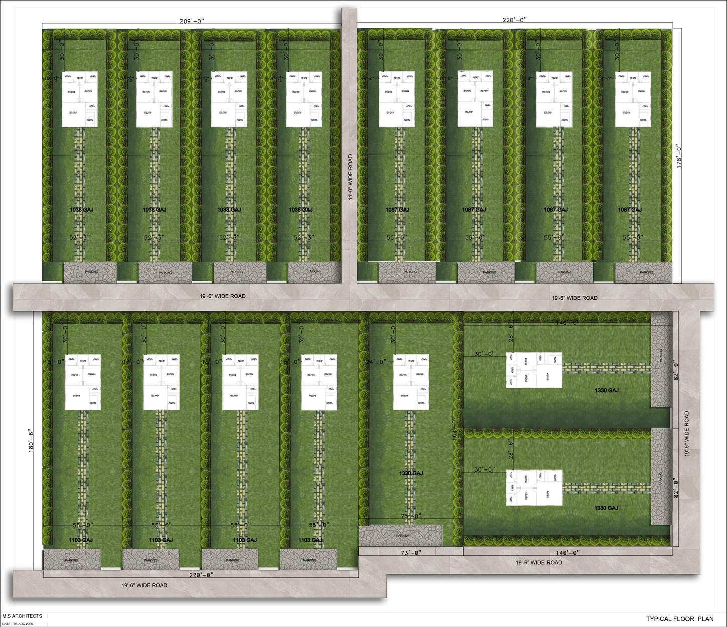 Master plan for The Royal Reserve at Pataudi